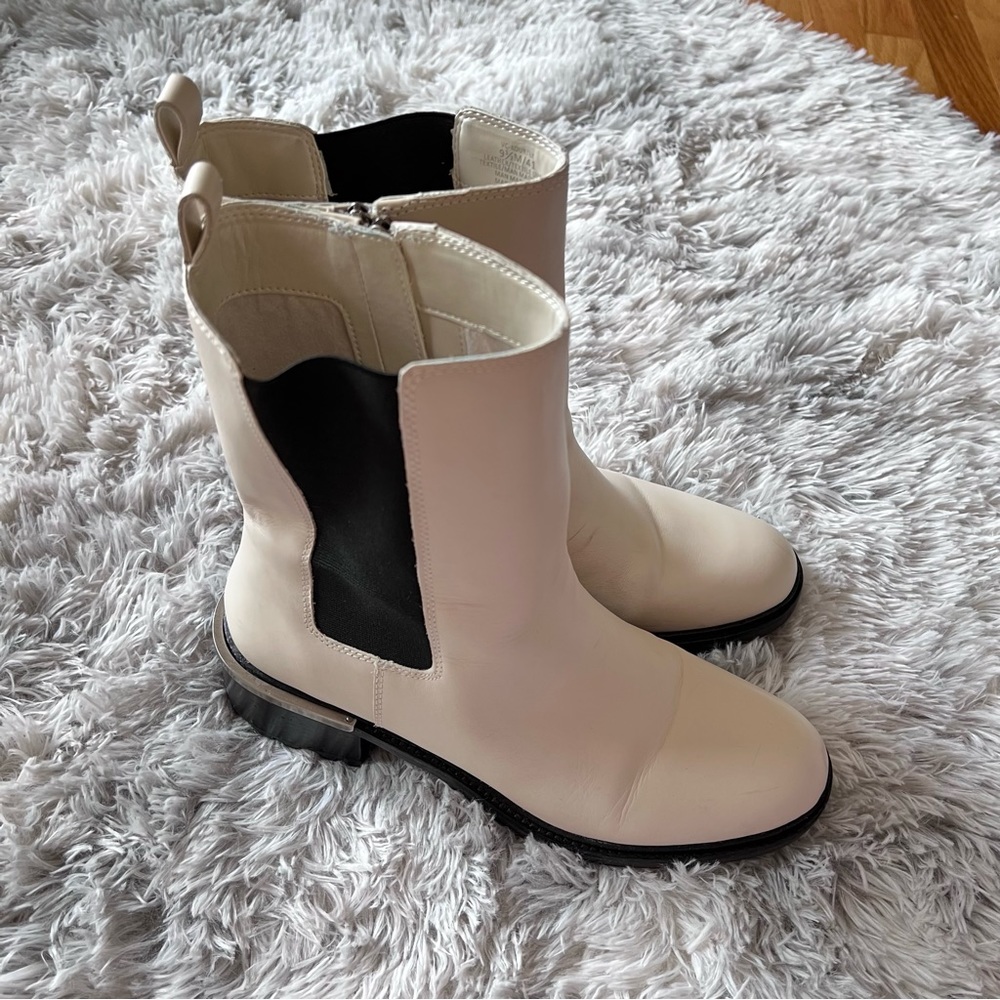 Vince Camuto | Leather Moto Boots - Picture 6 of 6